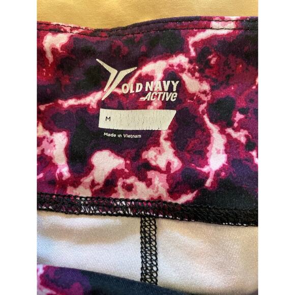 Old Navy Pink and Purple Leggings Size M 6/8 - Picture 5 of 5